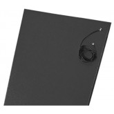Crown Comfort-King Anti-Static 3/8" Thick Dry Area Anti-Fatigue Mat - 3' x 12', Black